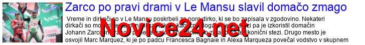 Najbolj brana novica