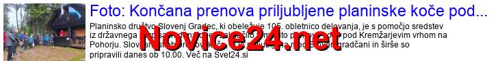 Najbolj brana novica