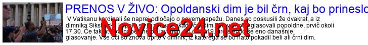 Najbolj brana novica